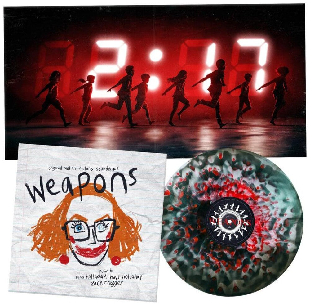 the album cover for Ryan Holladay  / Holladay,Hays / Cregger,Zach (Ltd) - Weapons - O.S.T. [Colored Vinyl] (Gate) [Limited Edition] (Lent) (Aus)