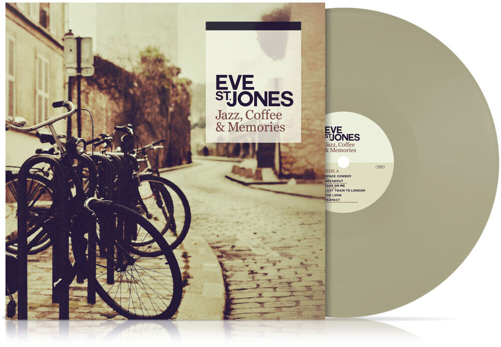 the album cover for St Eve Jones - Jazz Coffee & Memories (Uk)