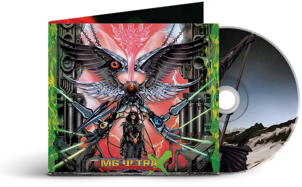the album cover for Machine Girl - Psycho Warrior (MG Ultra X)