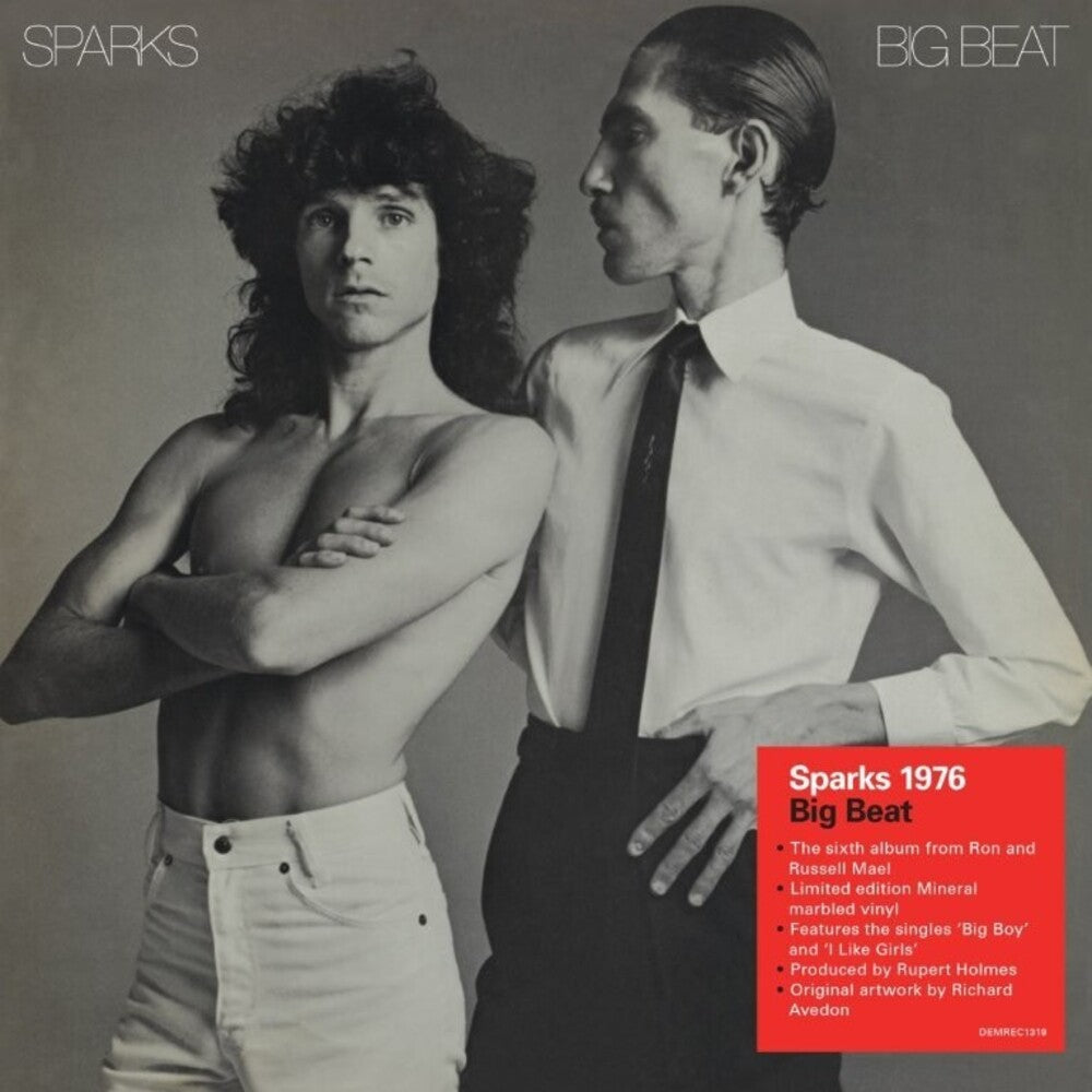 the album cover for Sparks - Big Beat: 50th Anniversary [Colored Vinyl] [Limited Edition] (Uk)