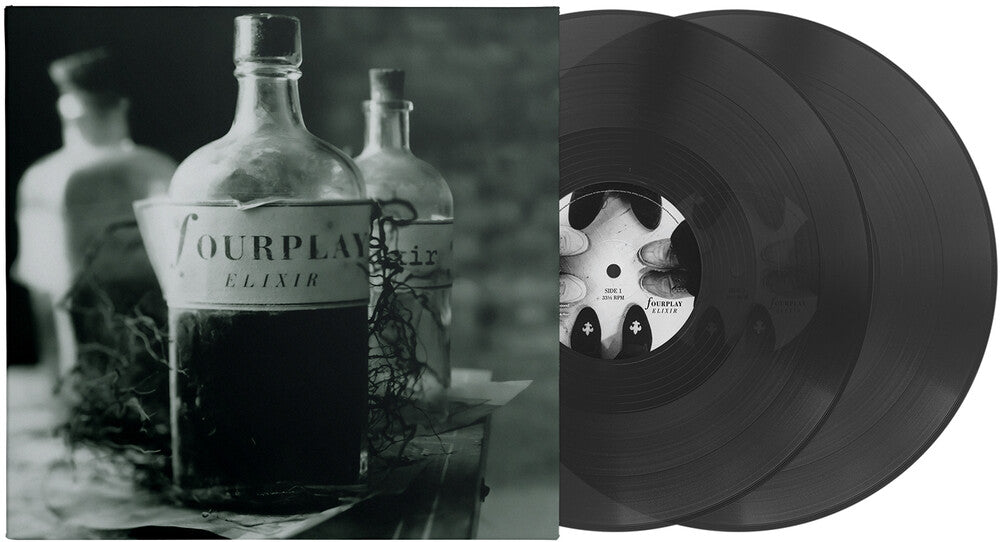 the album cover for Fourplay - Elixir 30th Anniversary (Blk) [Clear Vinyl] (Gate) [Limited Edition]