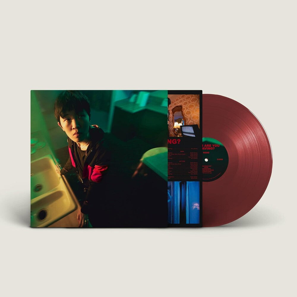 the album cover for NoSo - When Are You Leaving? [Oxblood Vinyl]