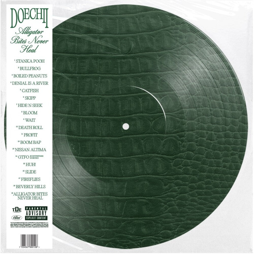the album cover for Doechii - Alligator Bites Never Heal (1 Year Anniversary Edition) [Picture Disc LP]