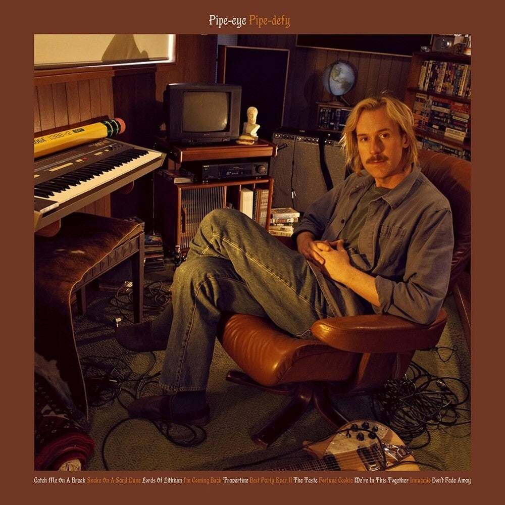 the album cover for Pipe-Eye - Pipe-defy (180g/salsa Verde Vinyl)