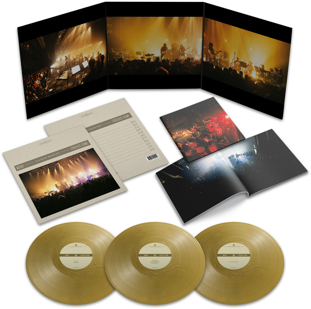 the album cover for Mono - Forever Home: Live In Japan With Orchestra Pitreza