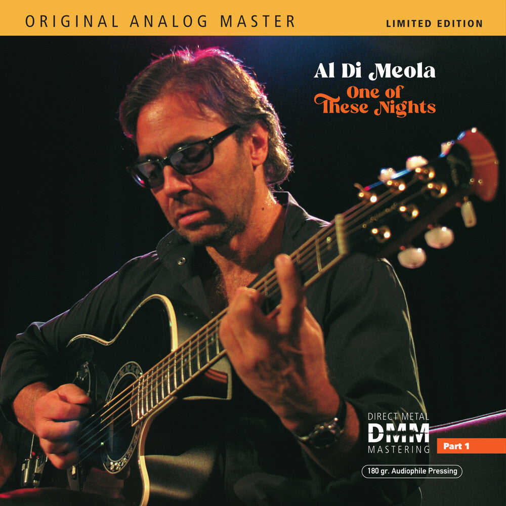 the album cover for Di Al Meola - One Of These Nights Part 1 [180 Gram]