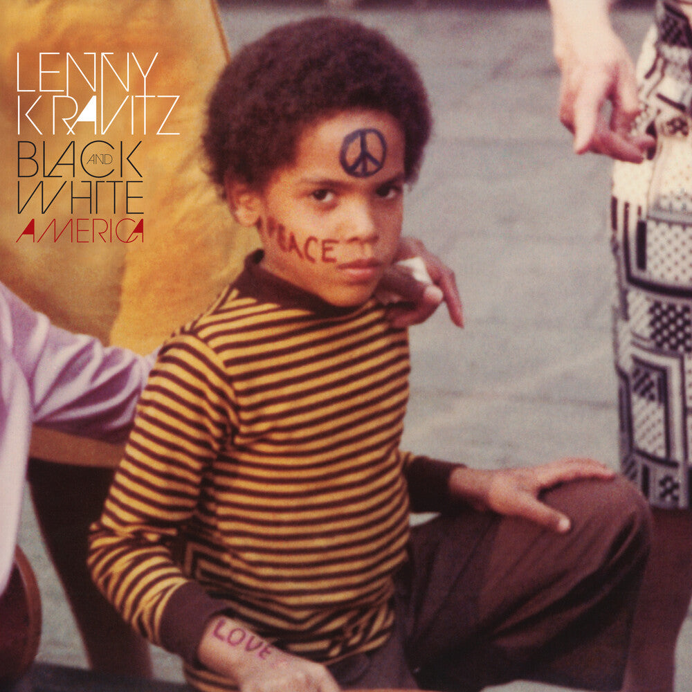 the album cover for Lenny Kravitz - Black & White America (Rktbr25) (Brick & Mortar Exclusive)