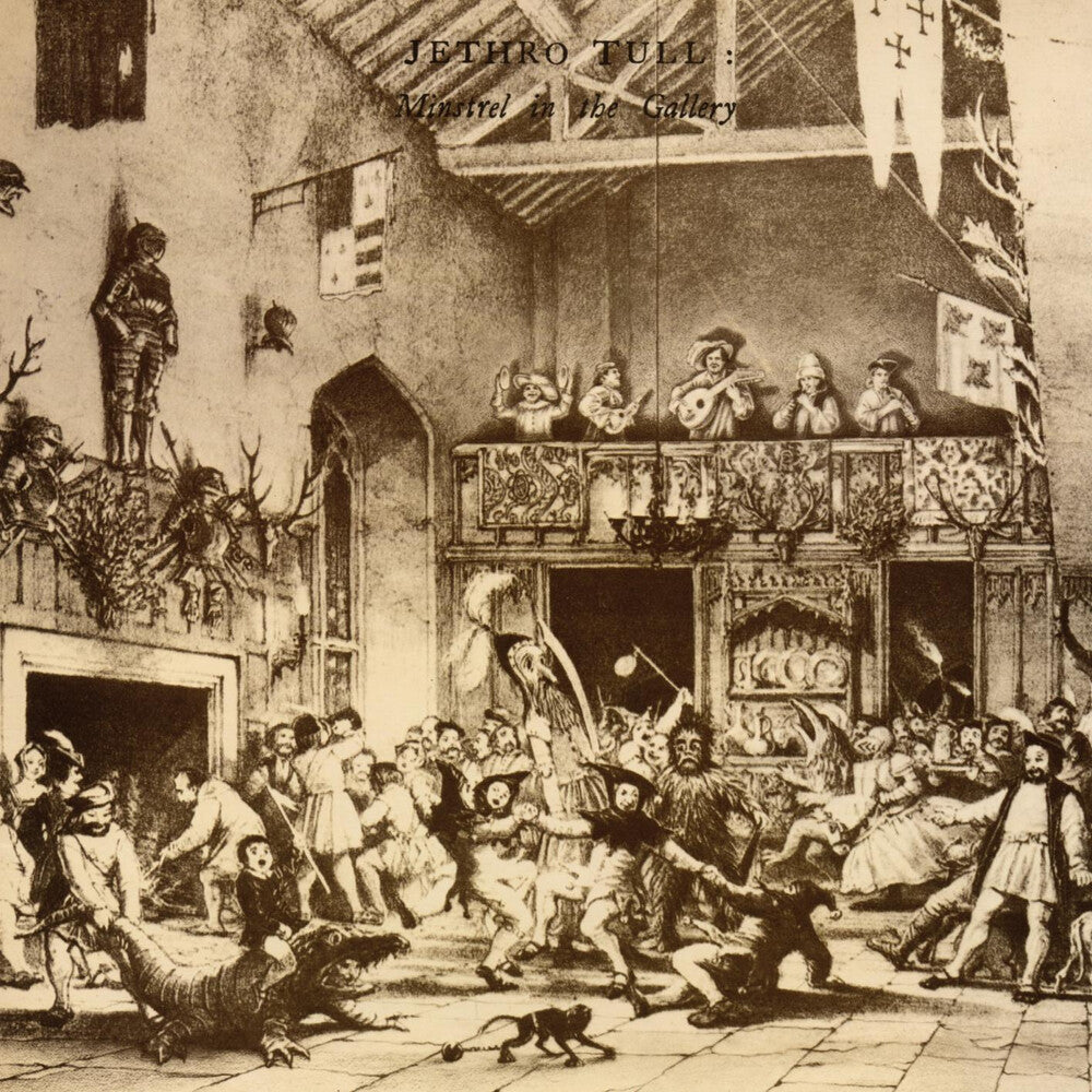 the album cover for Jethro Tull - Minstrel In The Gallery (Rktbr25) (Aniv) (Bme)
