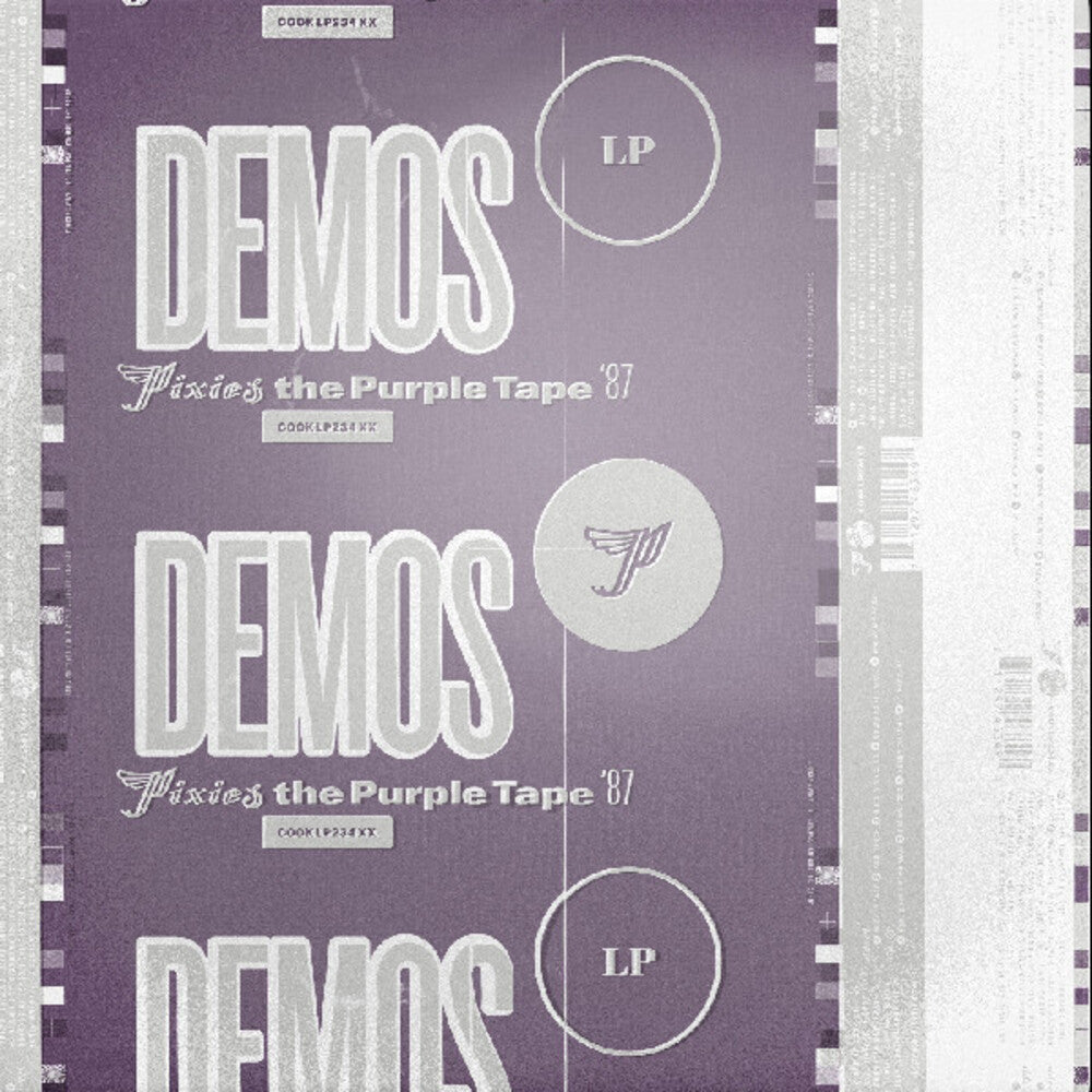 the album cover for Pixies - Demos [Purple & Black Colored Vinyl]