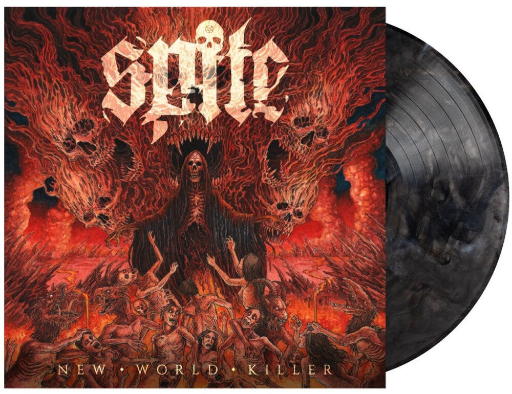 the album cover for Spite - New World Killer [Black Marble LP]