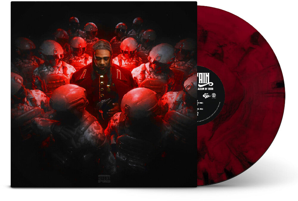 the album cover for Bnxn - Captain - Red [Colored Vinyl] [Limited Edition] (Red)