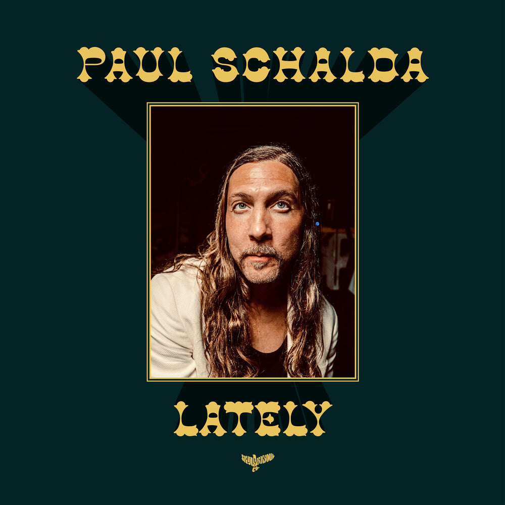 the album cover for Paul Schalda - Lately [Indie Exclusive] Metallic Goldfish [Colored Vinyl]