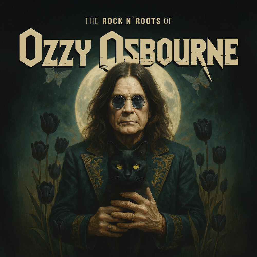 the album cover for Ozzy Osbourne - Rock N' Roots Of