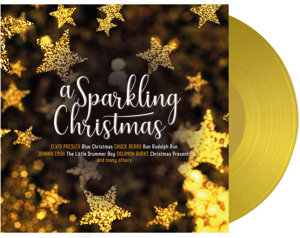 the album cover for Sparkling Christmas / Various (Colv) (Ltd) (Ogv) - Sparkling Christmas / Various [Colored Vinyl] [Limited Edition] [180 Gram]