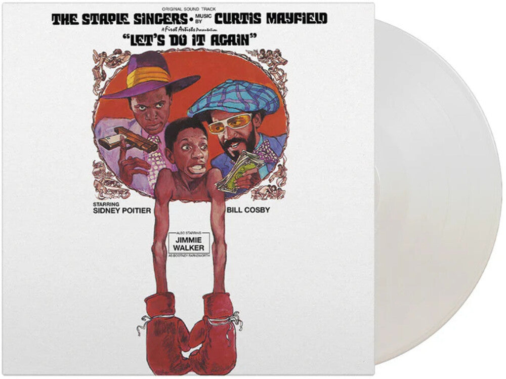 the album cover for Staple Singers - Let's Do It Again [Colored Vinyl] [Limited Edition] [180 Gram] (Wht) (Hol)