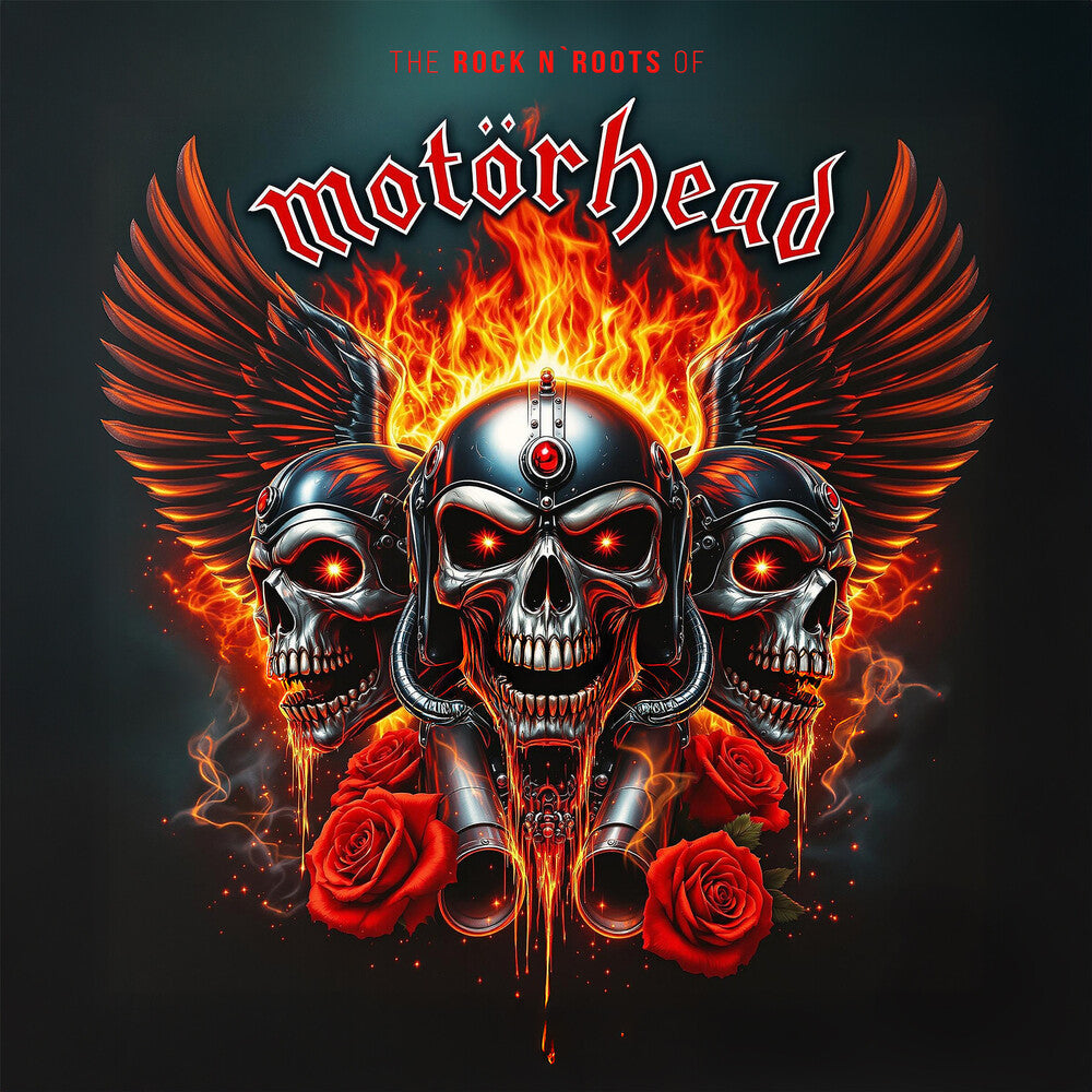 the album cover for Motörhead - Rock N' Roots Of [Red Colored Vinyl]