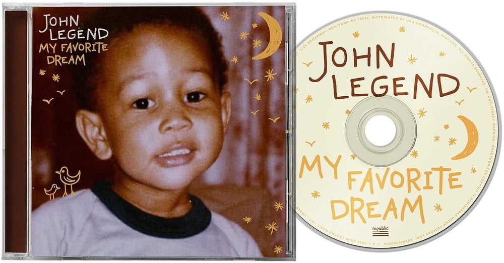 the album cover for John Legend - My Favorite Dream