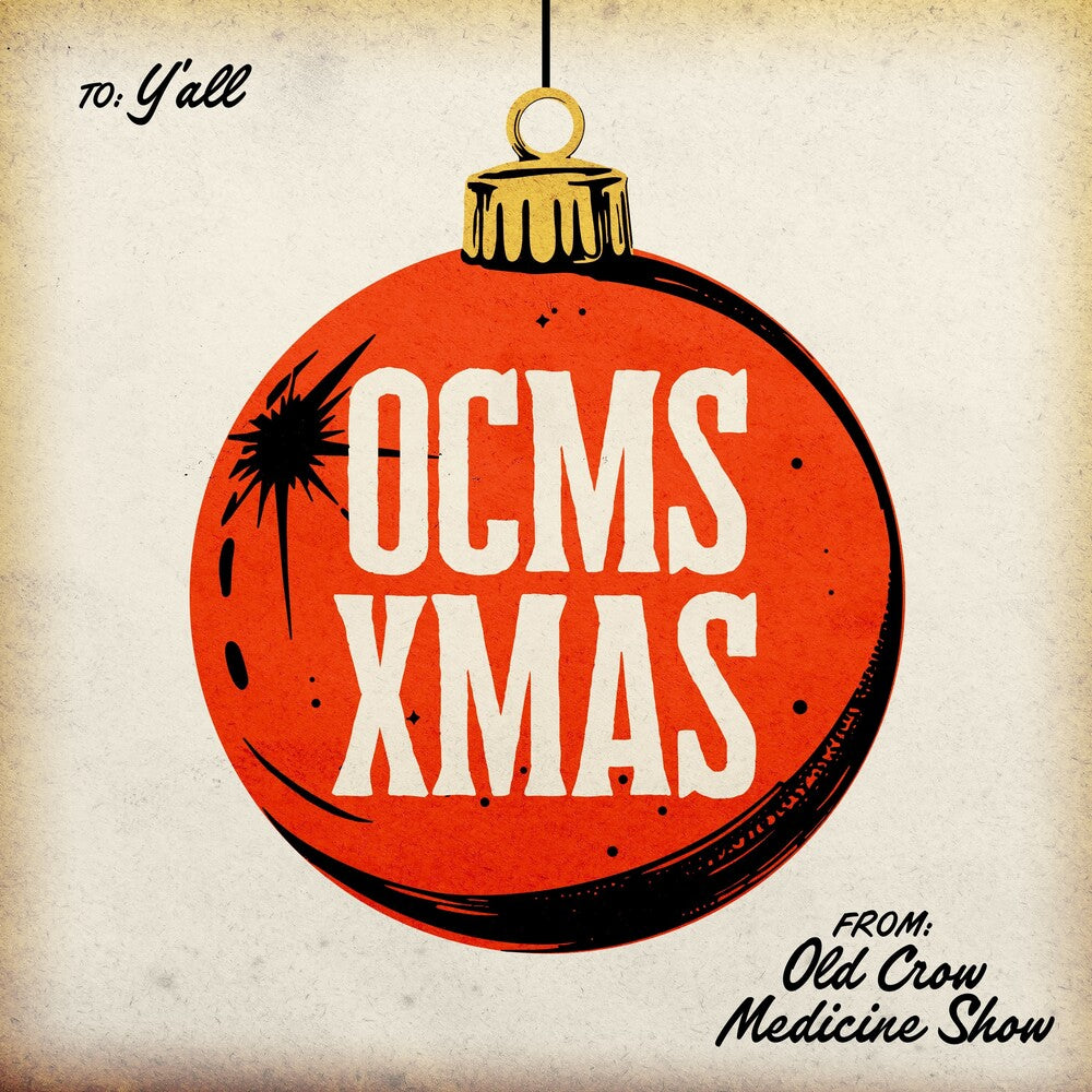 the album cover for Old Crow Medicine Show - OCMS Christmas [Indie Exclusive Green Colored Vinyl]