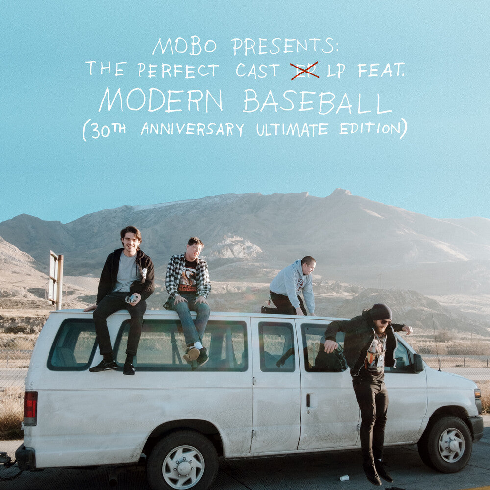 the album cover for Modern Baseball - Mobo Presents: The Perfect Cast LP [Blue Colored Vinyl]