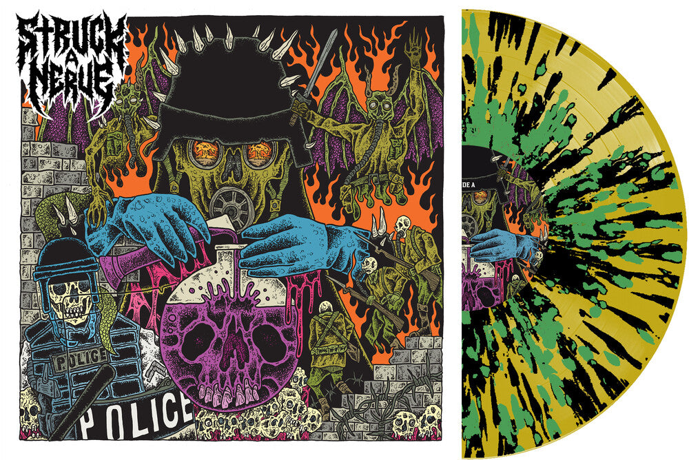 the album cover for Struck A Nerve - Struck A Nerve [Colored Vinyl]