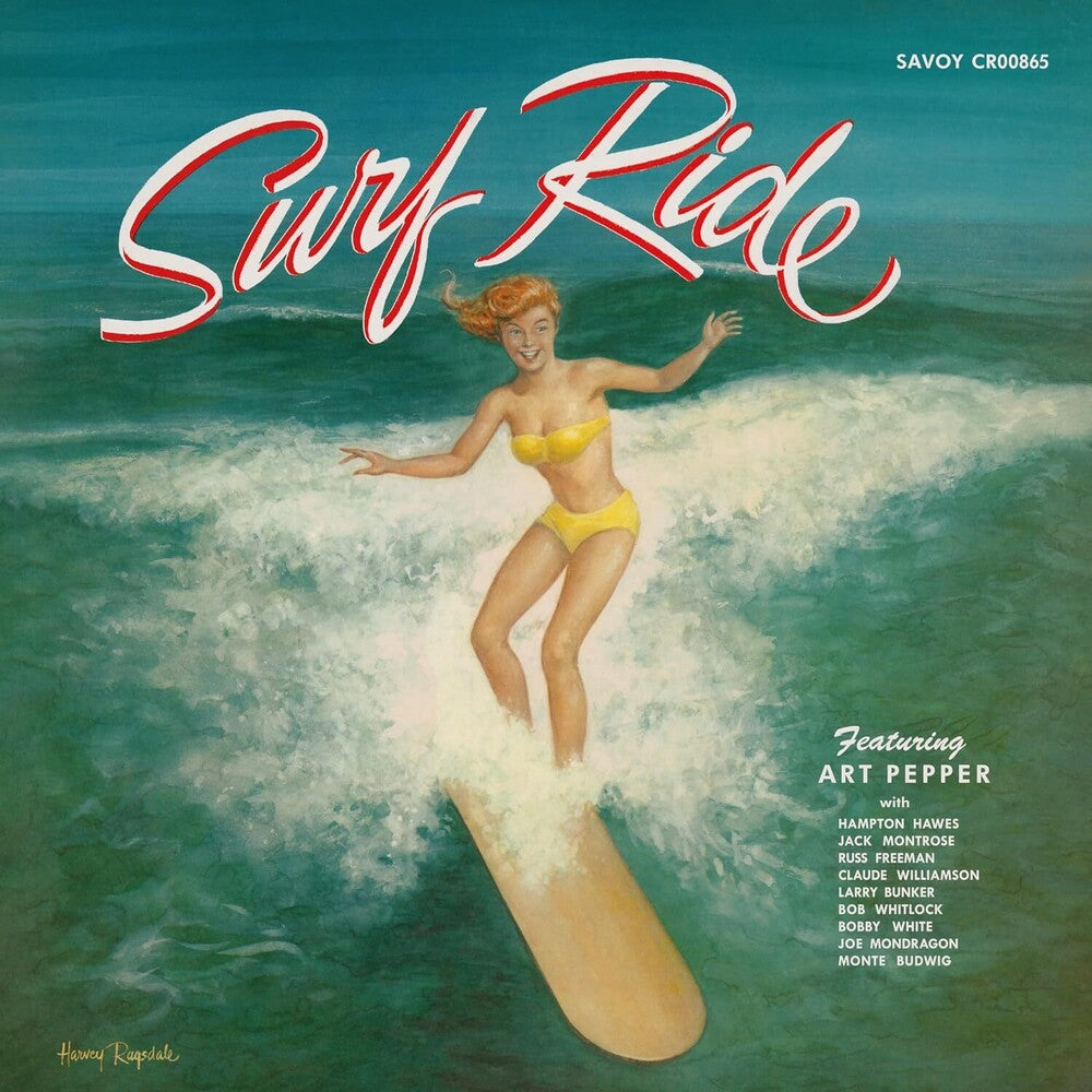 the album cover for Art Pepper - Surf Ride (Original Jazz Classics Series) -  [180g LP]