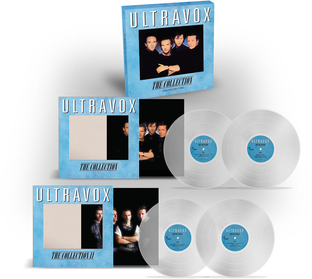 the album cover for Ultravox - Collection [Deluxe Clear Vinyl]