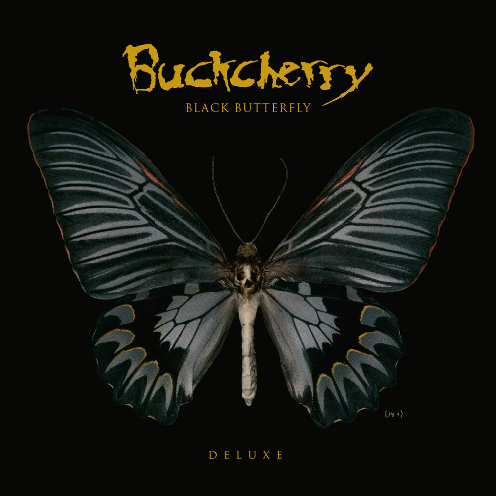 the album cover for Buckcherry - Black Butterfly - Deluxe [Yellow Vinyl]