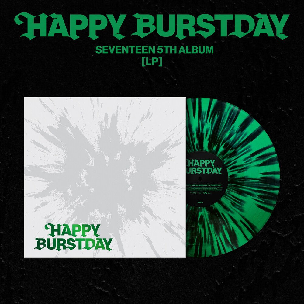 the album cover for SEVENTEEN - HAPPY BURSTDAY [Colored Vinyl]
