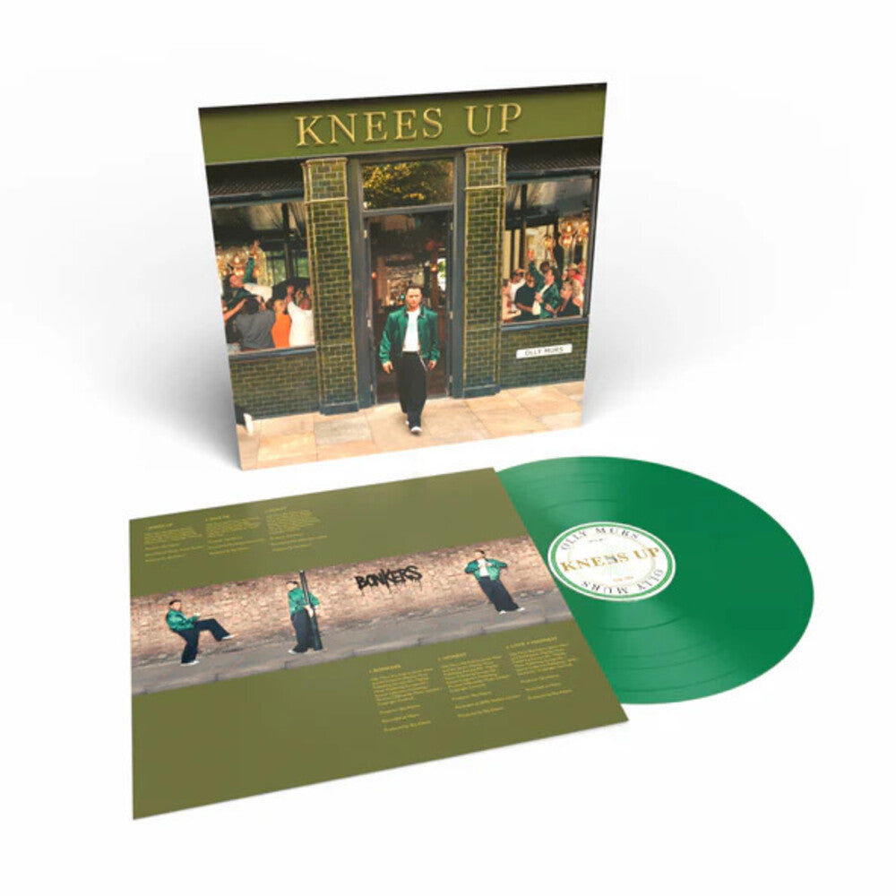 the album cover for Olly Murs - Knees Up [Colored Vinyl] (Grn) (Uk)