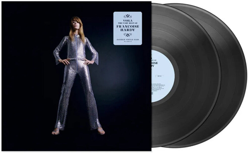 the album cover for Francoise Hardy - Voila: The Very Best Of (Blk) (Uk)