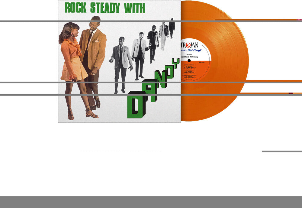the album cover for Dandy - Rock Steady With Dandy [Colored Vinyl] [Limited Edition] [180 Gram] (Org)