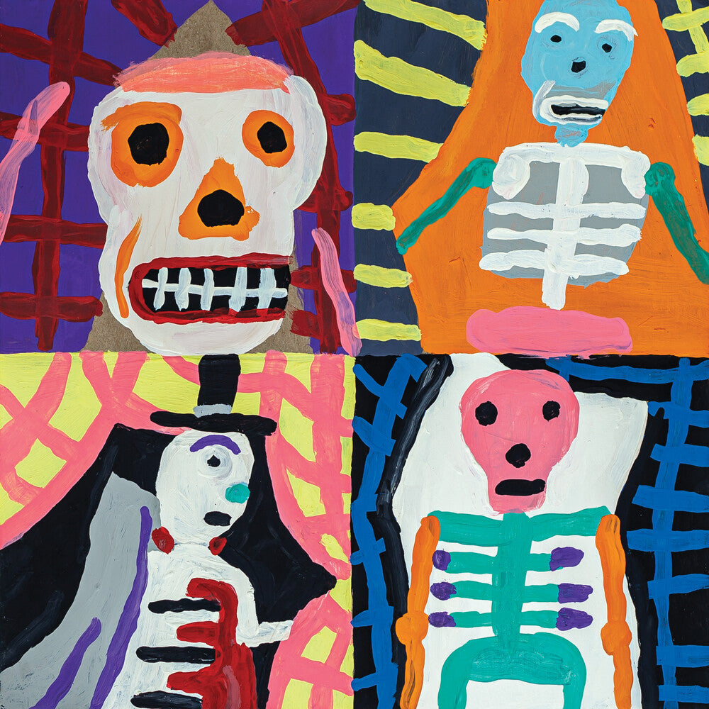 the album cover for Jad Fair / Yo La Tengo - Strange But True [Green]