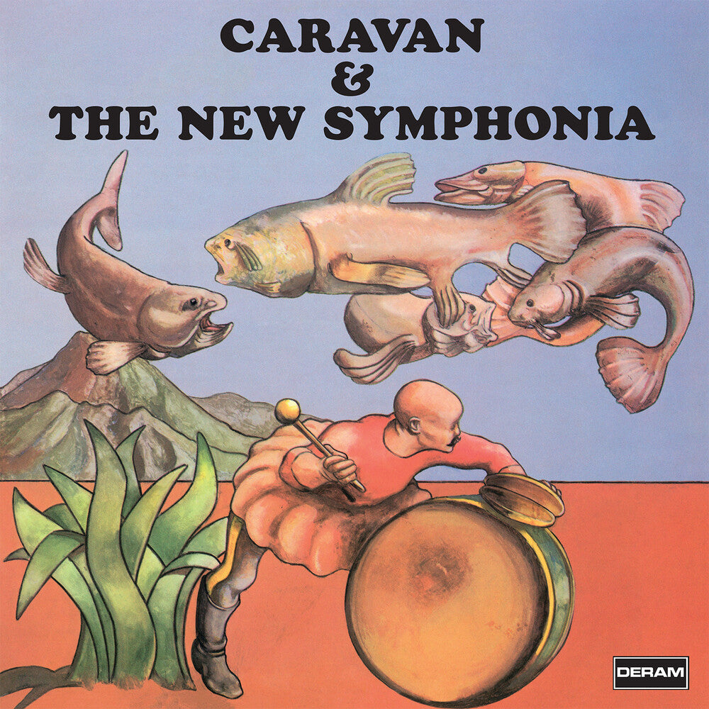 the album cover for Caravan - Caravan & The New Symphonia (Uk)