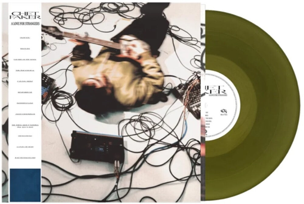 the album cover for Chet Faker - Love For Strangers [Indie Exclusive Green Colored Vinyl]