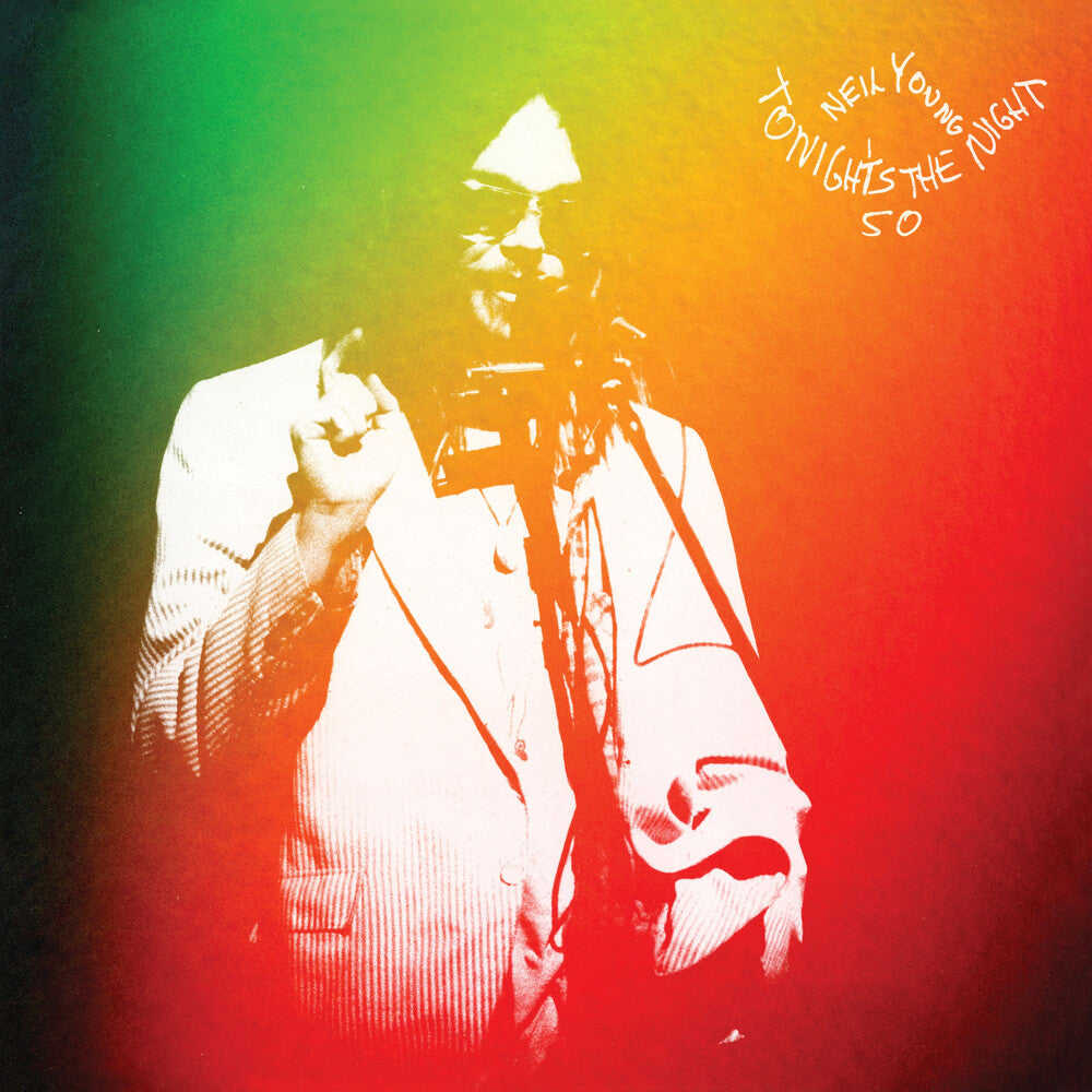 the album cover for Neil Young - Tonight's The Night - 50th Anniversary [CD]