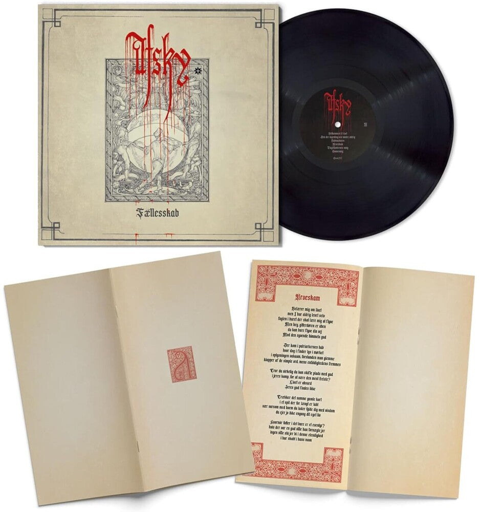 the album cover for Afsky - Faellesskab
