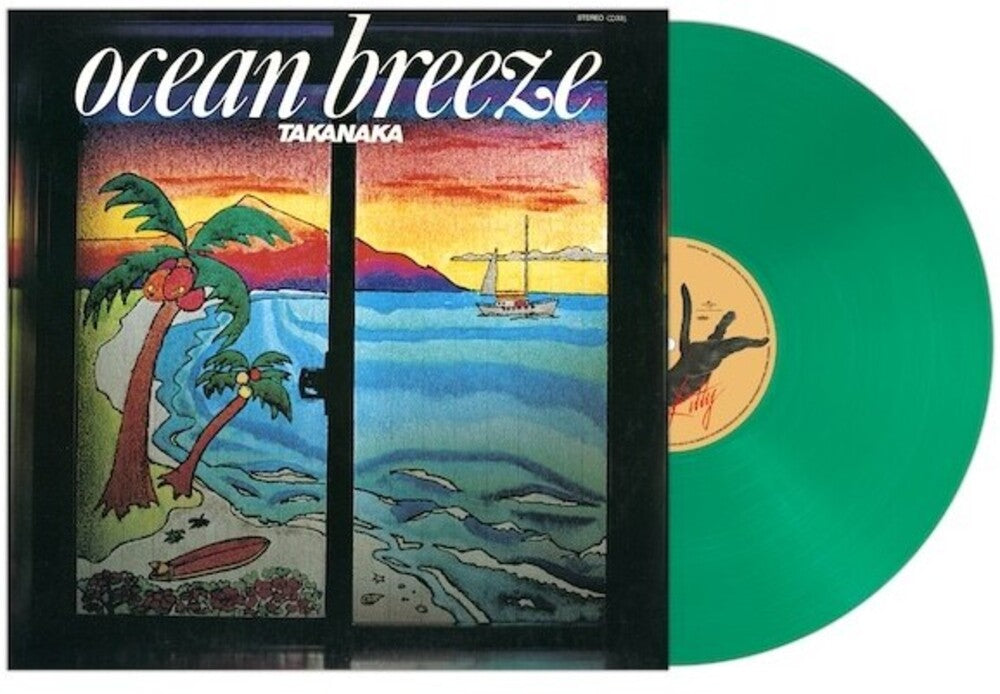 the album cover for Masayoshi Takanaka - Ocean Breeze [Clear Green]
