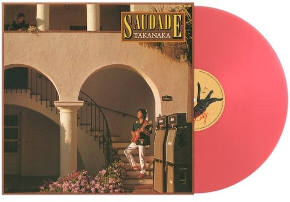 the album cover for Masayoshi Takanaka - Saudade [Salmon Pink] (Remastered)