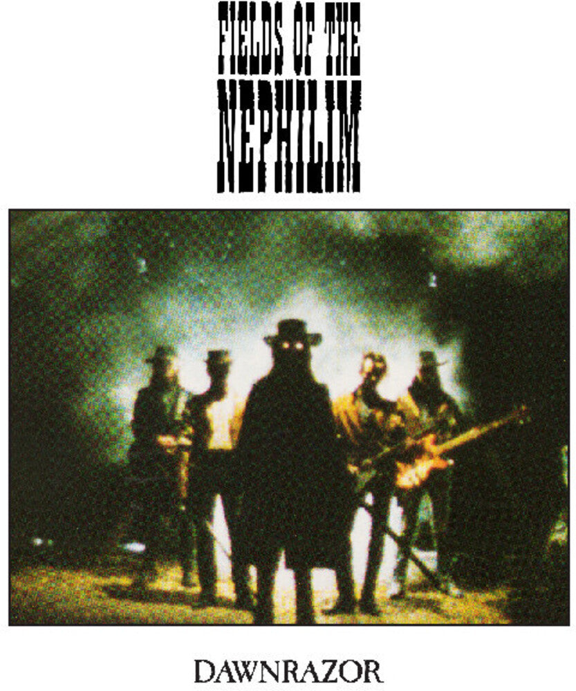 the album cover for Fields Of The Nephilim - Dawnrazor [Colored Vinyl] (Wht)