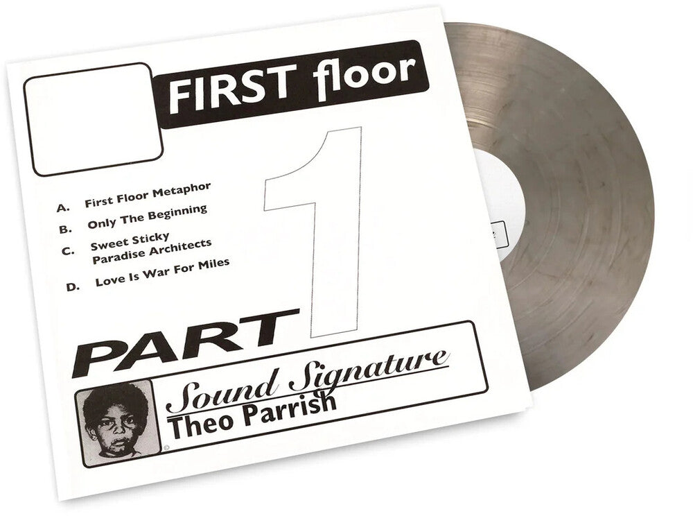 the album cover for Theo Parrish - First Floor Part 1 [Colored Vinyl] (Smok) (Uk)