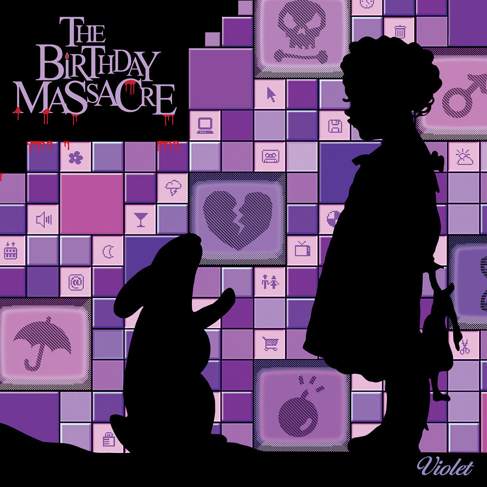 the album cover for Birthday Massacre - Violet [Purple]