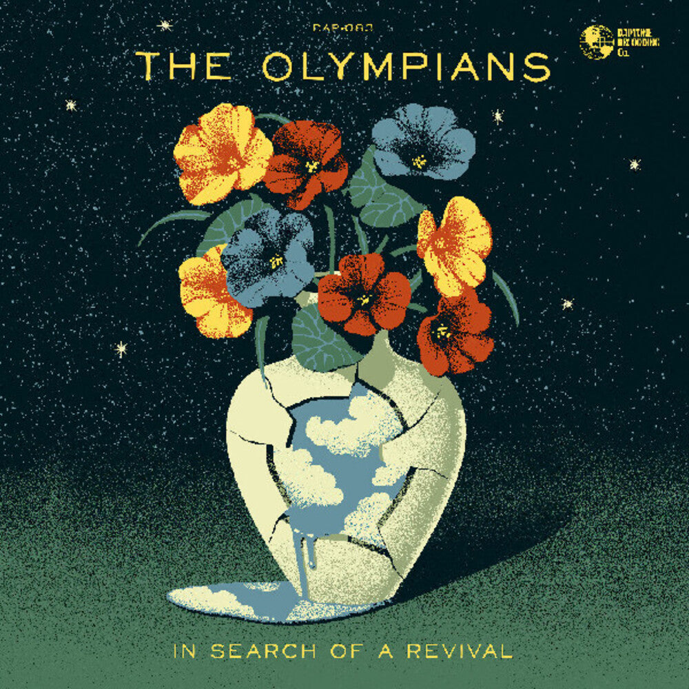 the album cover for Olympians - In Search Of A Revival [Indie Exclusive Blue]