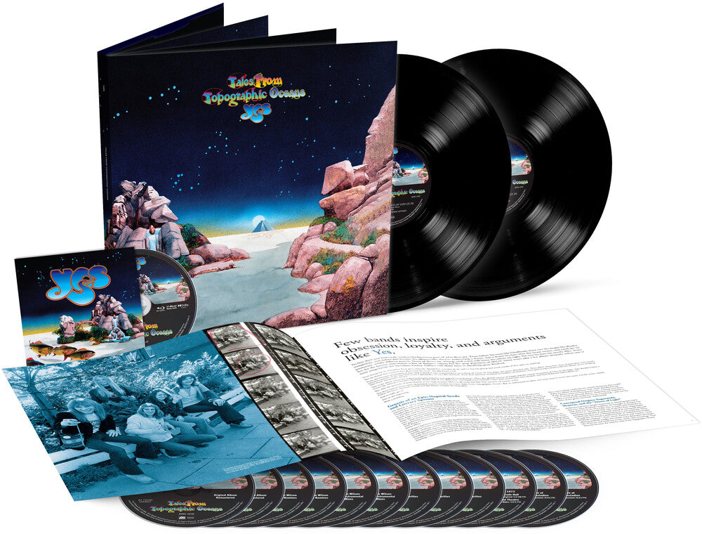 the album cover for Yes - Tales From Topographic Oceans [Super Deluxe]