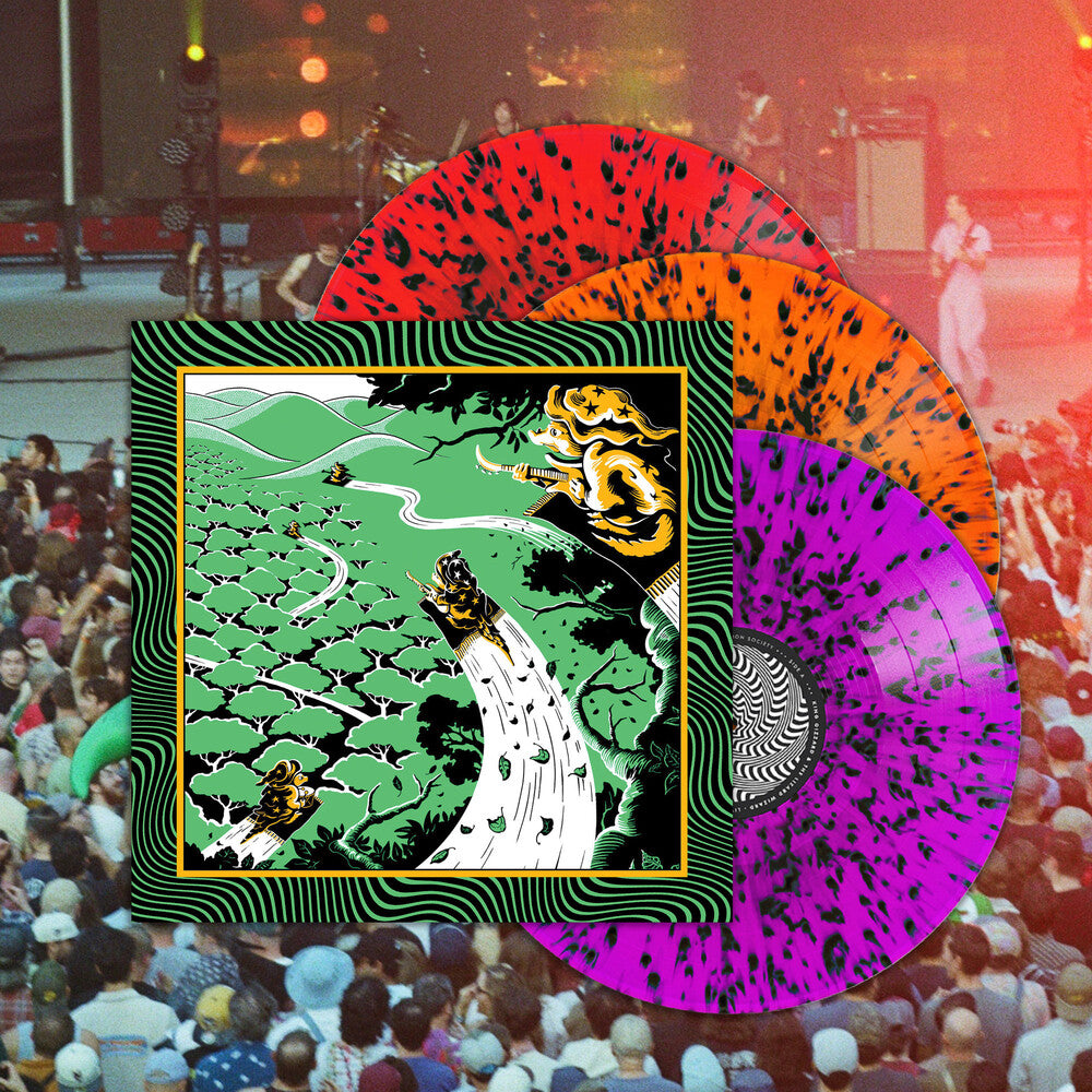the album cover for King Gizzard And The Lizard Wizard - Live At Forest Hills Stadium '25 [Colored Vinyl]