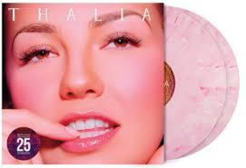 the album cover for Thalia - Arrasando (25th Anniversary) [Pink Marble]