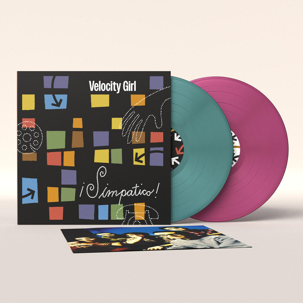 the album cover for Velocity Girl - Simpatico [Colored Vinyl] (Expanded) (Remastered)