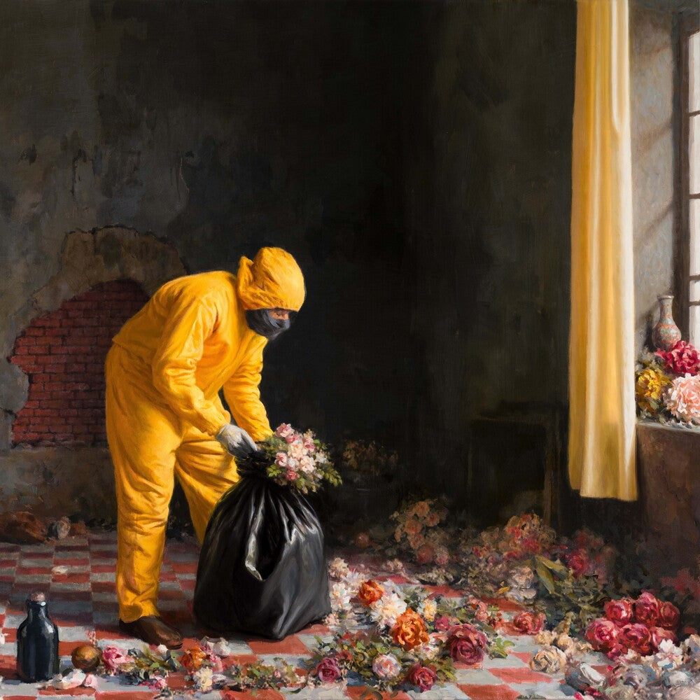 the album cover for Amanda Bergman - Embraced For A Second As We Die