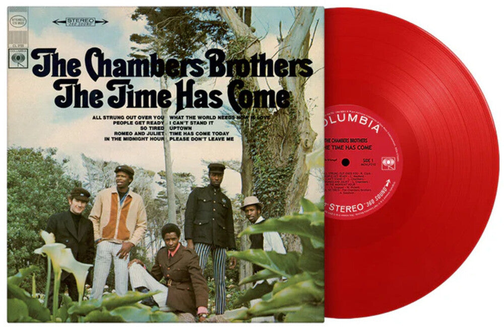 the album cover for Chambers Brothers - Time Has Come [Colored Vinyl] [Limited Edition] [180 Gram] (Red) (Hol)