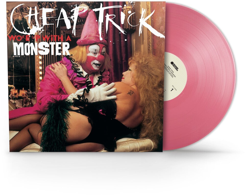 the album cover for Cheap Trick - Woke Up With A Monster (Syeor26) [Colored Vinyl]