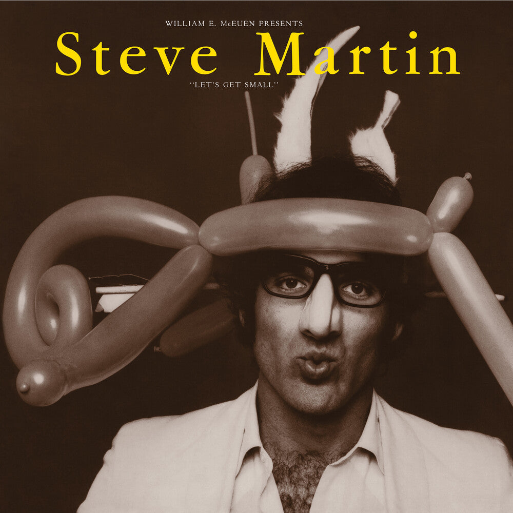 the album cover for Steve Martin - Let's Get Small (Syeor26)